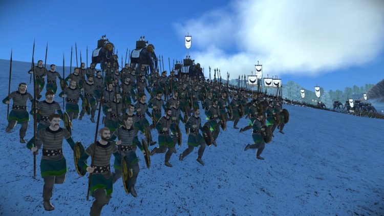 Технический обзор Total War Rome Remastered Графика 2 3 Низкая