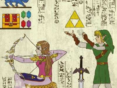 Hieroglyphics Legend Of Zelda