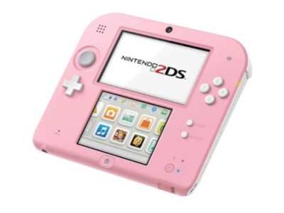 Nintendo 2ds Pink+white