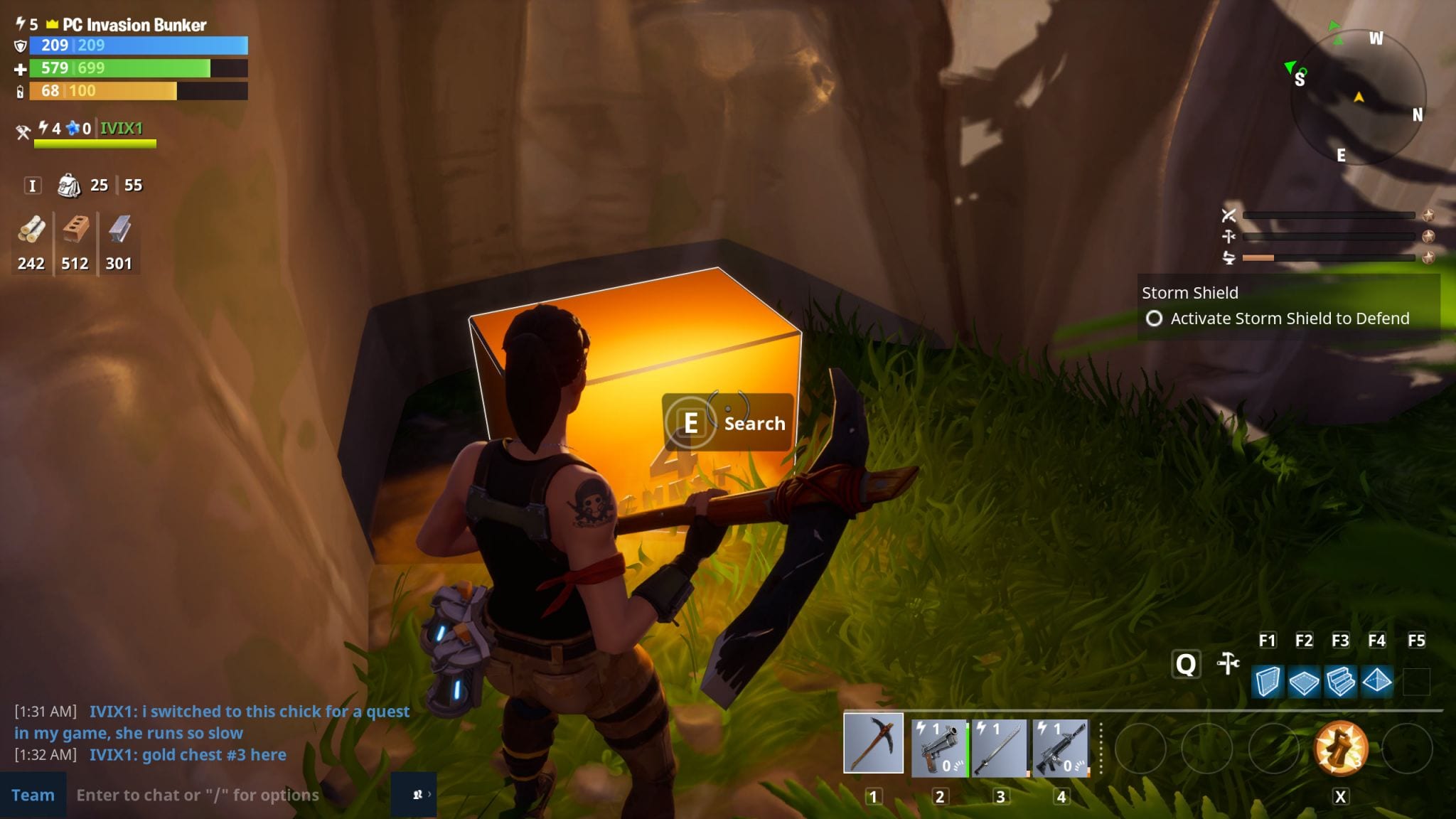 fortnite resources are split into a few main categories wood metal bricks and bluglo all these resources apart from bluglo are collected by using an - fortnite save the world outlander build