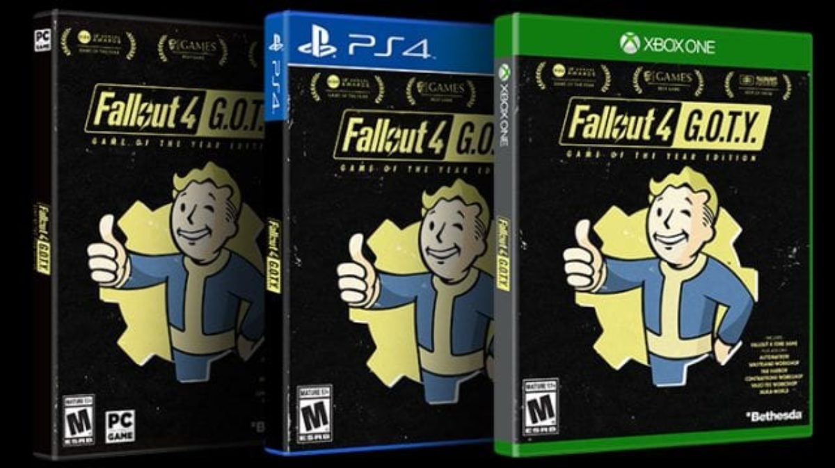 Fallout 4 Game Of The Year Edition Announced For 26 September Release