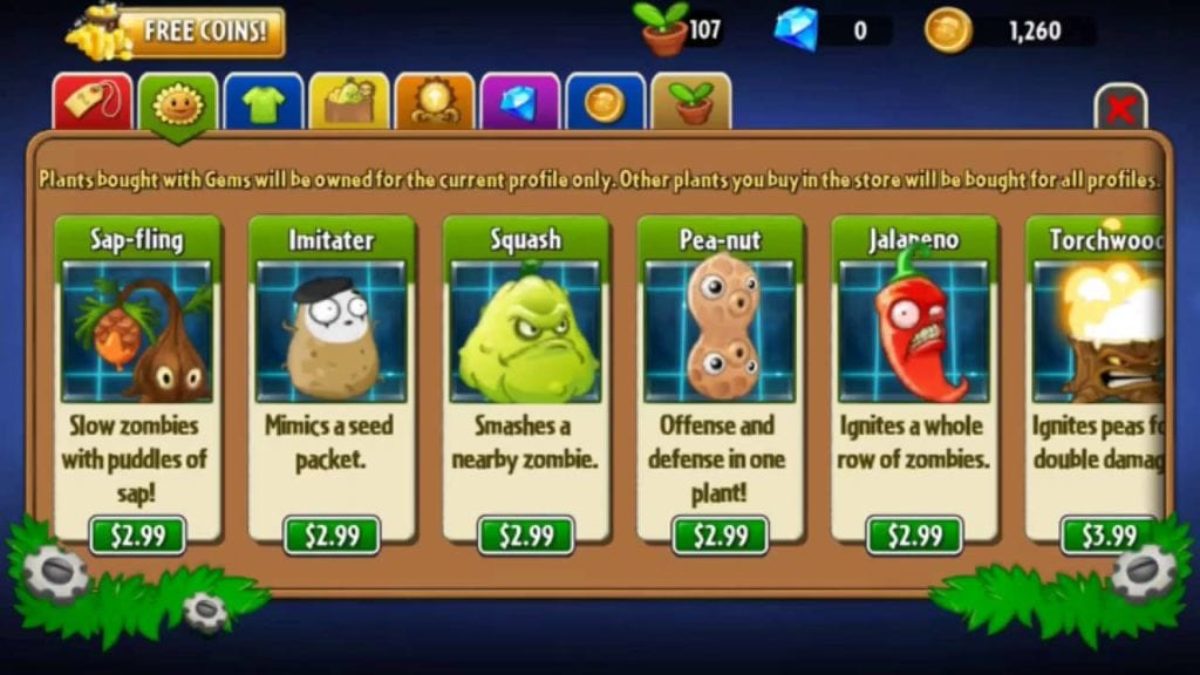 Microtransactions - Plants vs. Zombies 2 Guide - IGN