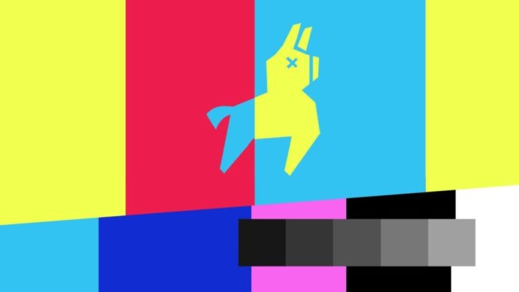 fortnite battle royale tv screens show mysterious llamas it s happening - fortnite free llamas
