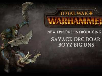 Creative Assembly Introduces Orc Boar Boyz Big’uns