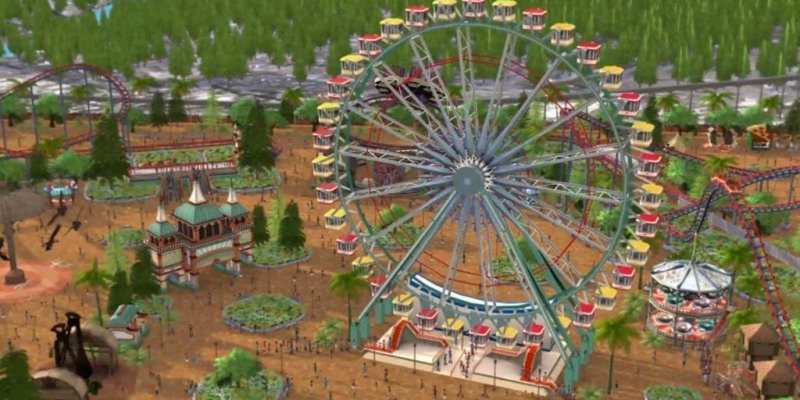 RollerCoaster Tycoon World limps into Early Access