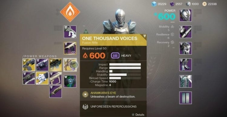 Destiny 2 Forsaken Titan 600 Pl