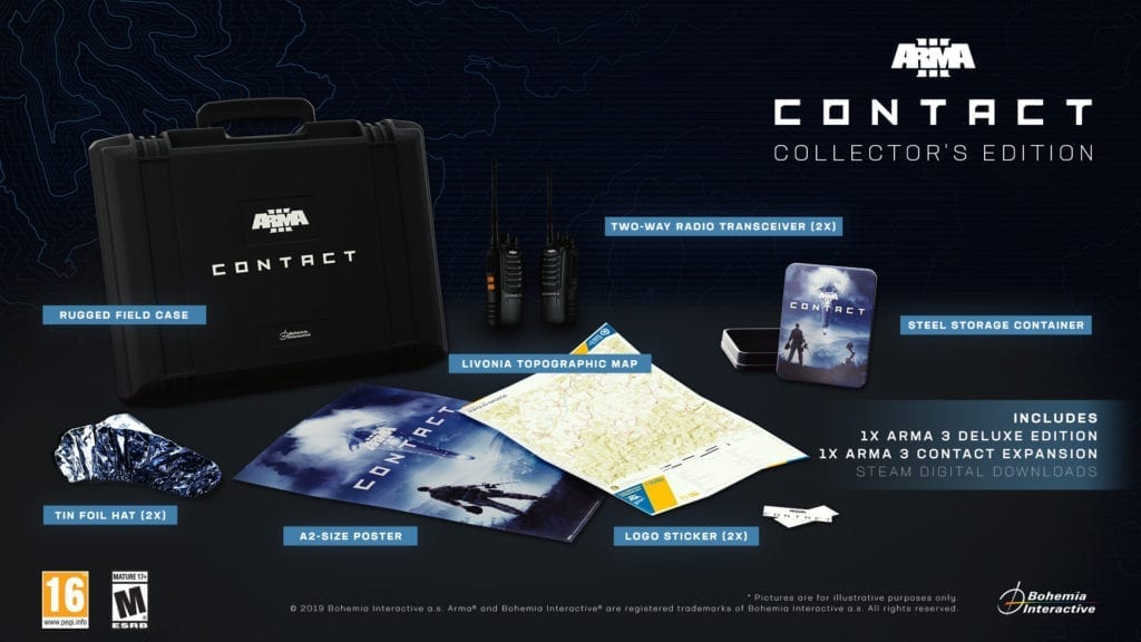 Arma 3 Contact Collector's Edition has aliens