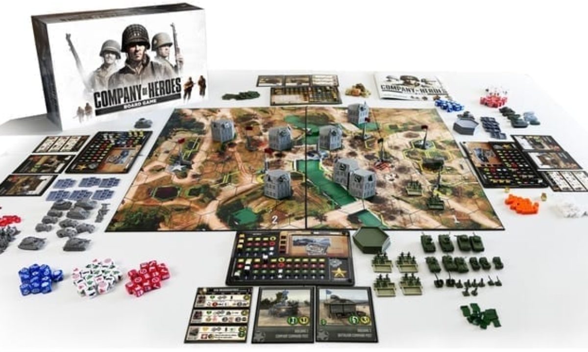 Company Of Heroes Board Game Kickstarter Is 250 Funded