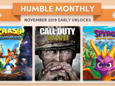 Humble Monthly November 2019: Call of Duty WWII, Crash Bandicoot and Spyro