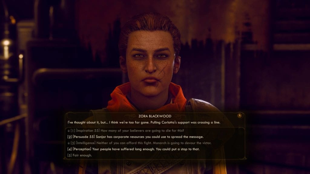 Should you give the Outer Worlds Targeting Module to Graham or Sanjar?