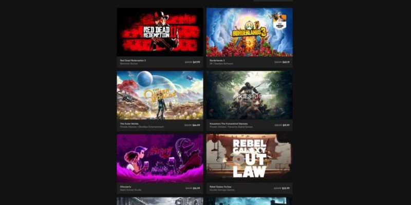 The Epic Games store is now live - Epic Games Store