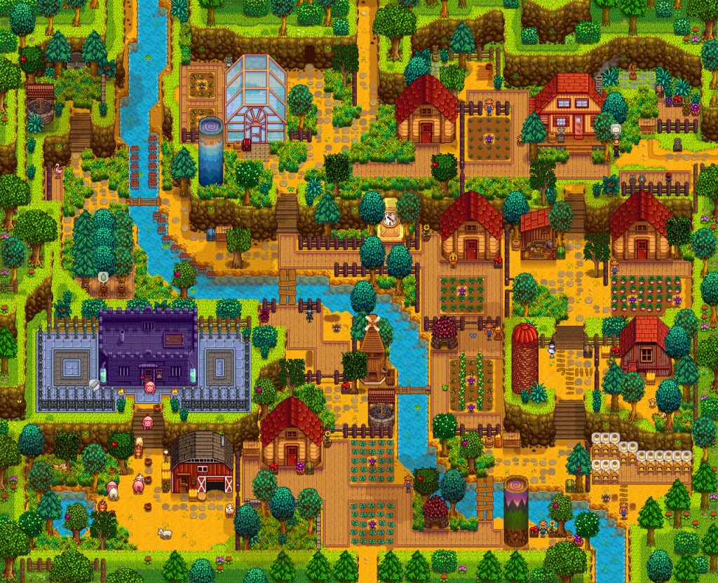 Stardew Valley: A Guide To Using The Four Corners Farm