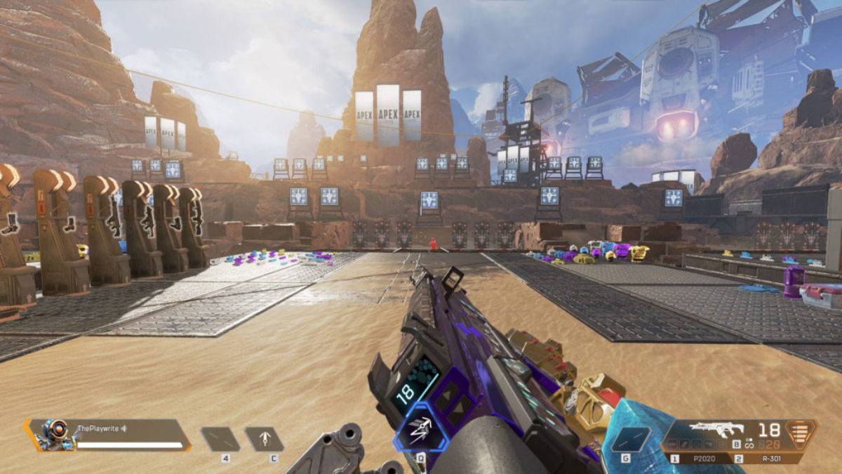 Apex Legends Bots Firing Range