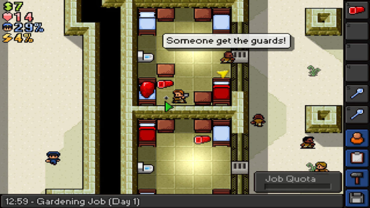 Popular prison escape game The Escapists comes to the Play Store