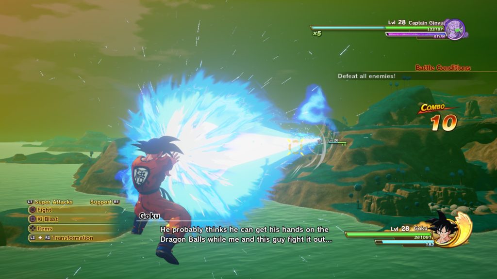 dragon ball z battle of z all special attacks