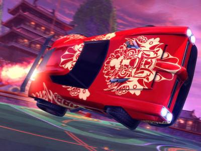 Rocket League lucky lanterns lunar new year