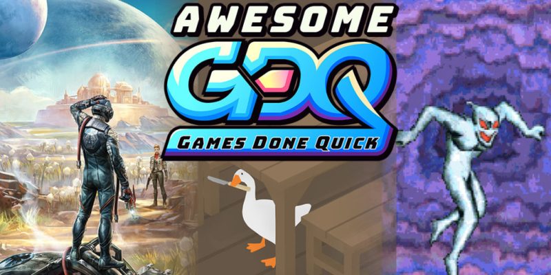 Awesome Games Done Quick speed-running event streaming schedule
