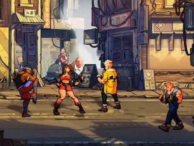 streets of rage 4 art style behind the scenes video