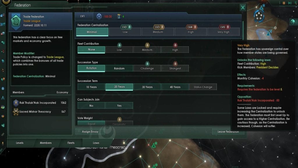 Stellaris: Federations - Paradox Interactive