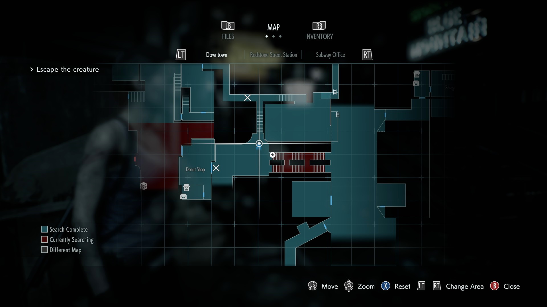 resident evil 3 map