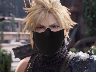 Square Enix Face Mask Feature