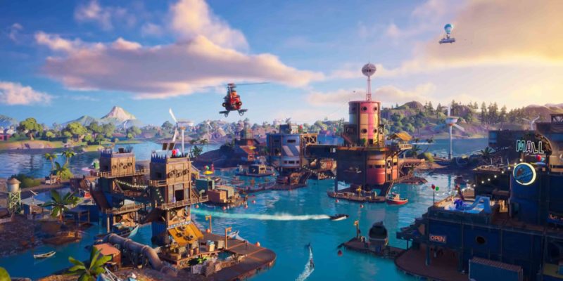 Fortnite Chapter 2 Season 3 update debuts a watery new world