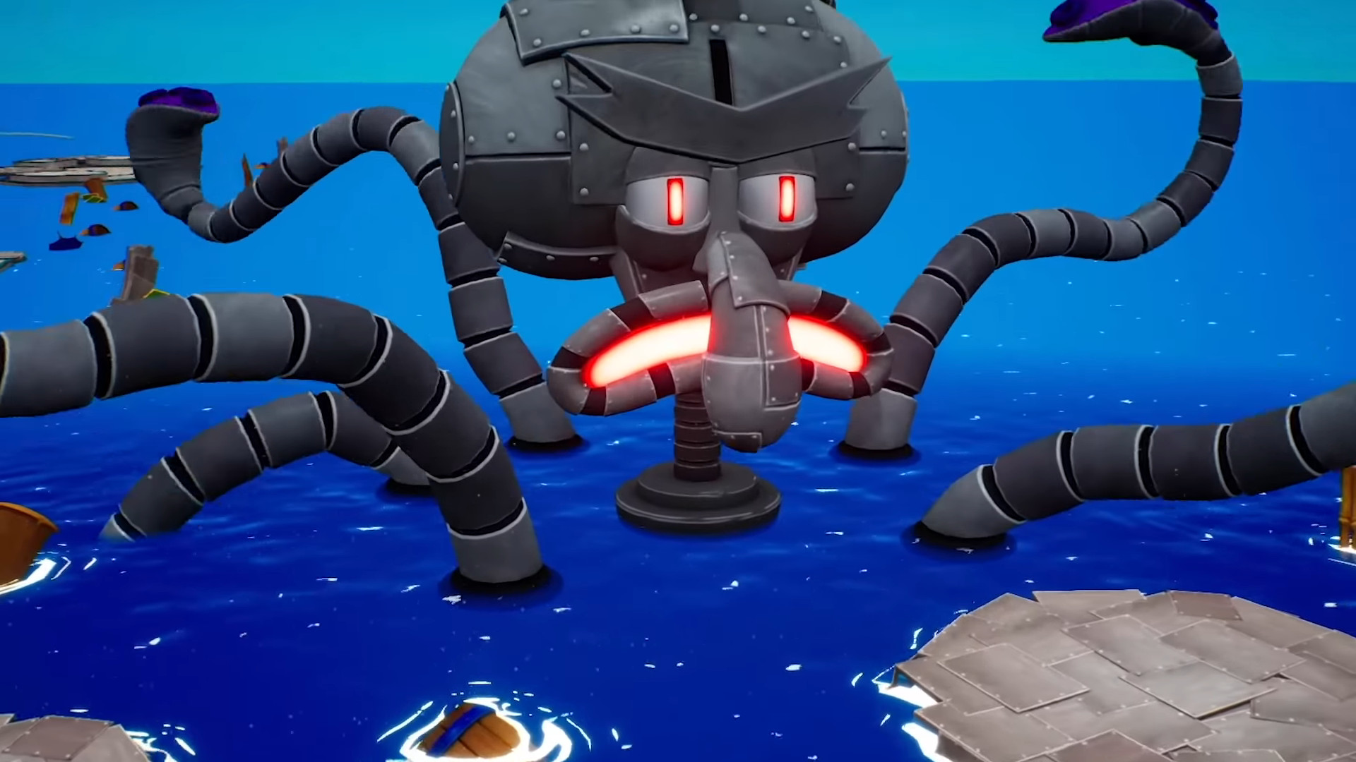 spongebob pc game fighting robots