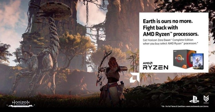 AMD Ryzen CPU Horizon Zero Dawn Promotion