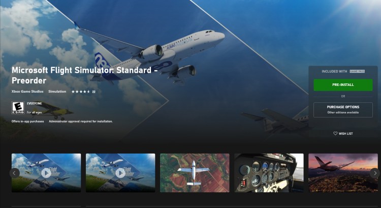 Microsoft Flight Simulator 2020 - Standard Edition