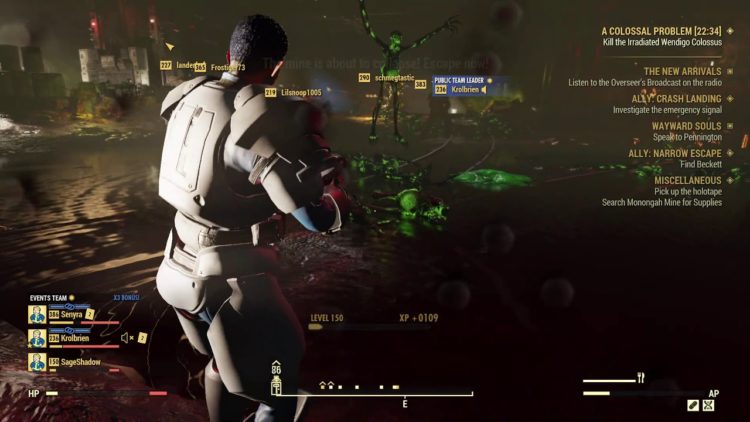 Fallout 76 S Terrifying New Wendigo Boss Will Literally Make You Run Away Games Predator - roblox site 76 overseer