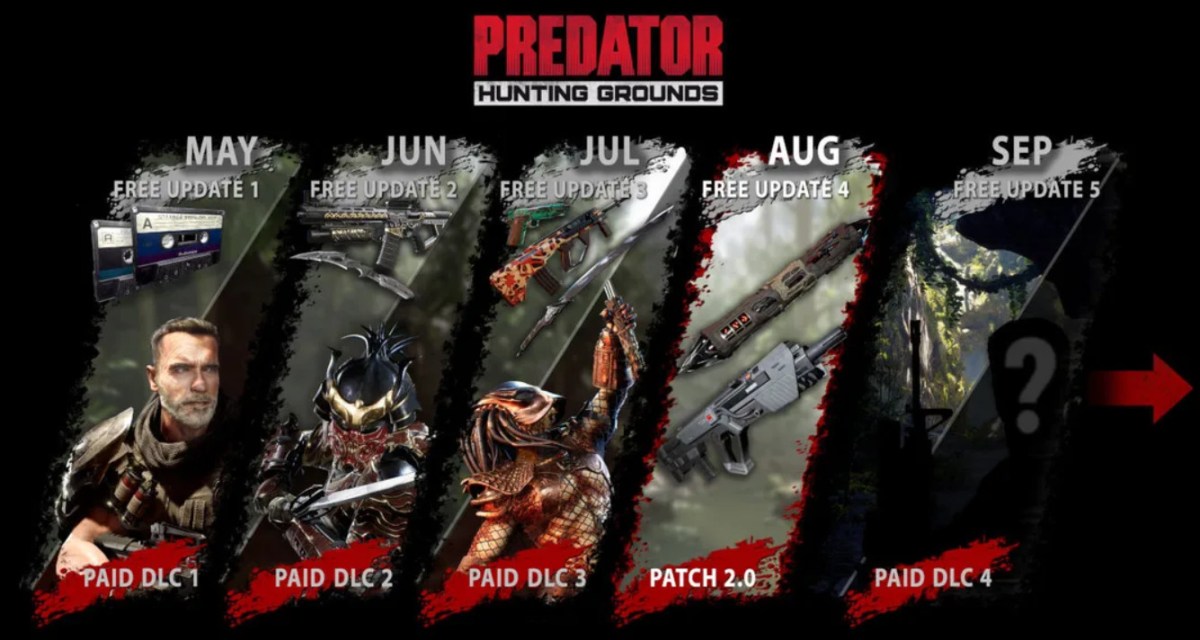 Predator: Hunting Grounds cross-play coming August 21