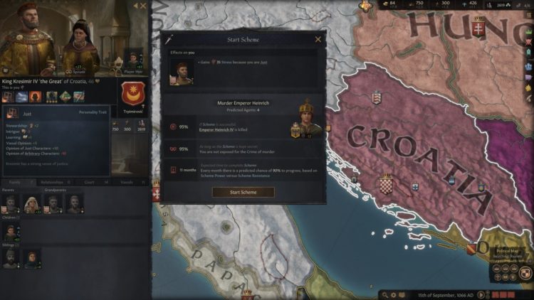 Crusader Kings III Intrigue guide Schemes, plots, hooks