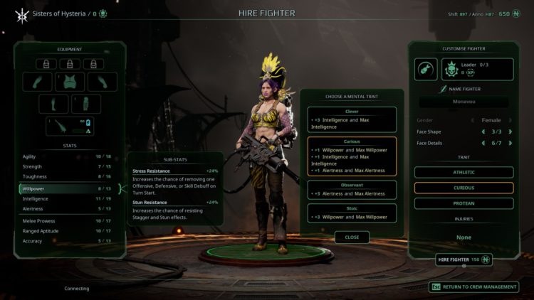 Necromunda Underhive Wars Classes Skills And Character Creation Guide Games Predator - character customization roblox