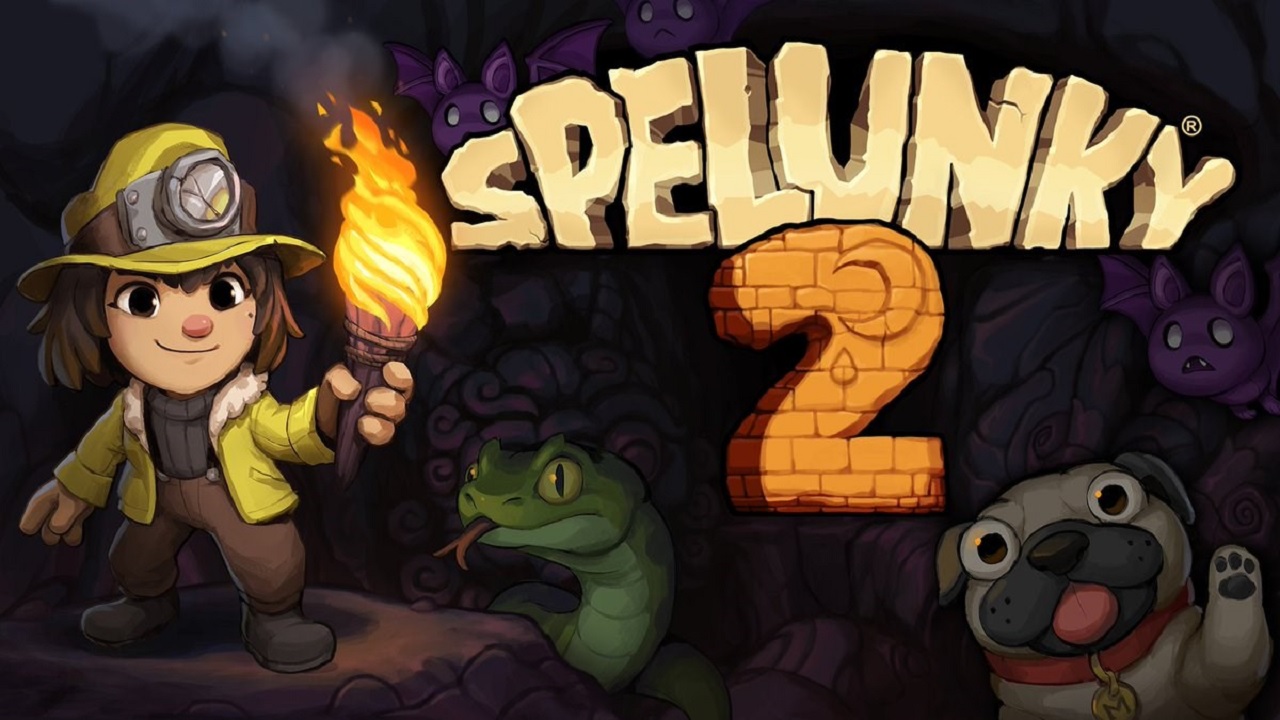 Spelunky 2 cover art