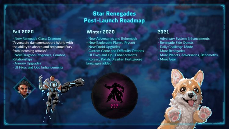 Star Renegades Roadmap Reveal Adds Classes Bosses And Maps In Future Games Predator - hybrid armory roblox