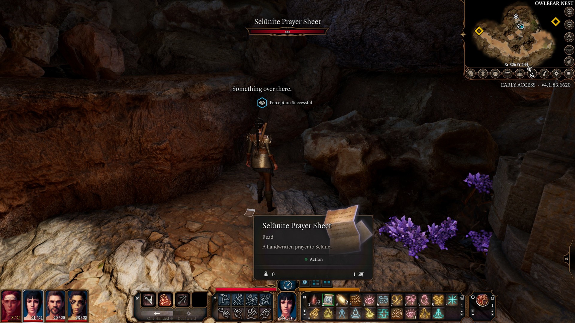 Baldur S Gate 3 The Owlbear Cave And How To Open The Gilded Chest Of   Baldurs Gate 3 Owlbear Cave Gilded Chest Of Selune 1 