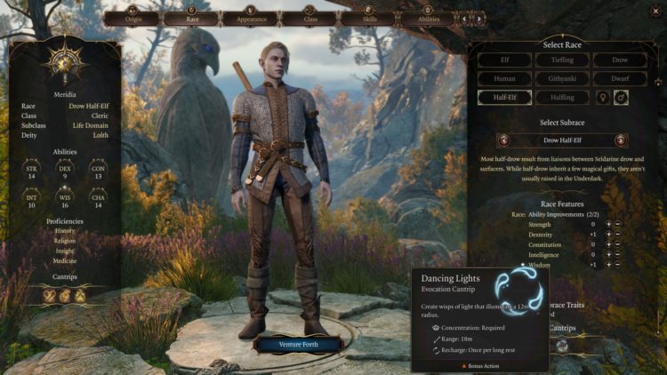 baldurs gate 3 character creator