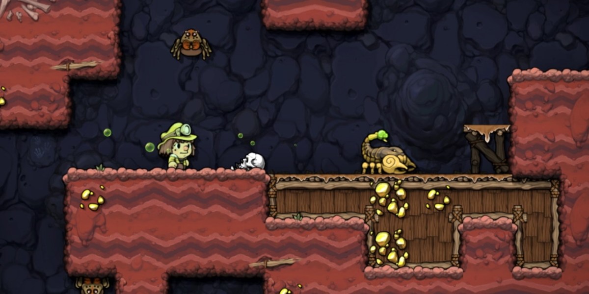 The Spelunky 2 Poison Cure Is Rather Lovely And Fully Necessary To Stay Alive