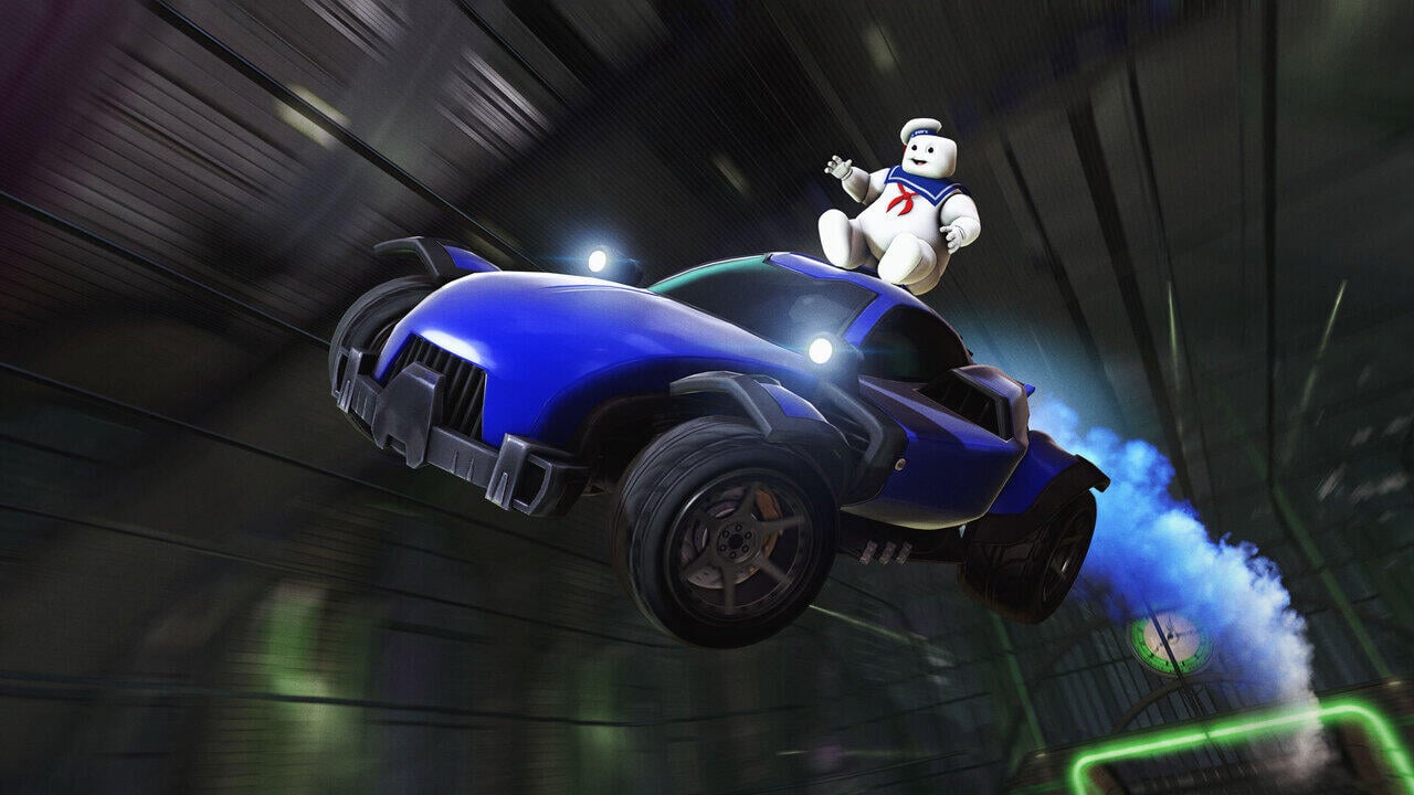 The Ghostbusters Heed The Call In Rocket League Haunted Hallows