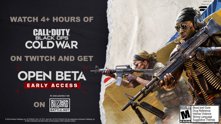 The Black Ops Cold War Beta Can Be Accessed Early By Watching Twitch Games Predator - call of duty ghost beta roblox go