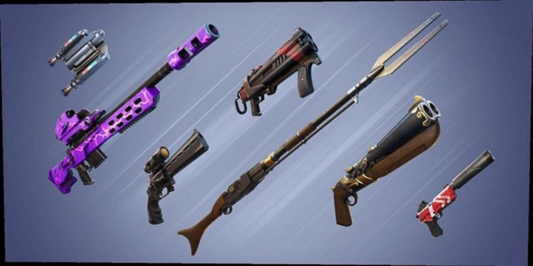 Where to find the powerful exotic weapons in Fortnite Season 5