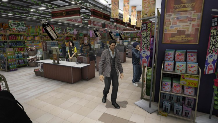 Yakuza 5 - Kiryu shopping