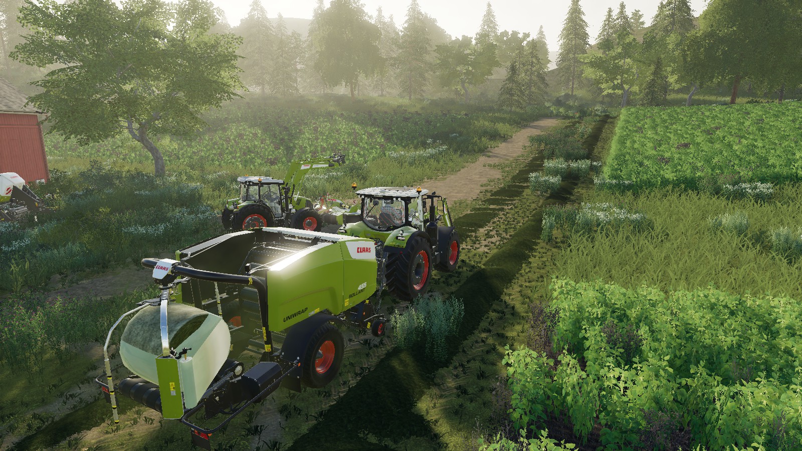 pure farming 2018 spraying fields