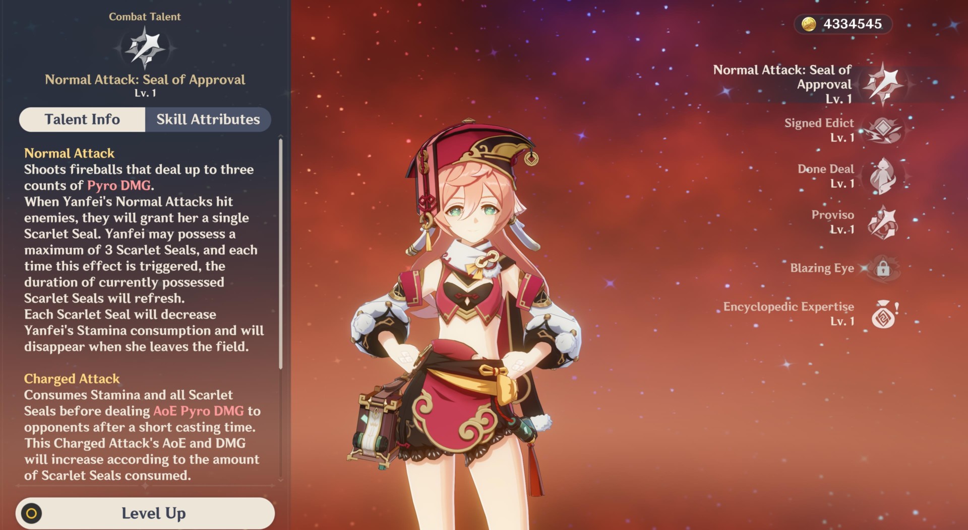 Genshin Impact Yanfei guide Weapons, artifacts, and talents