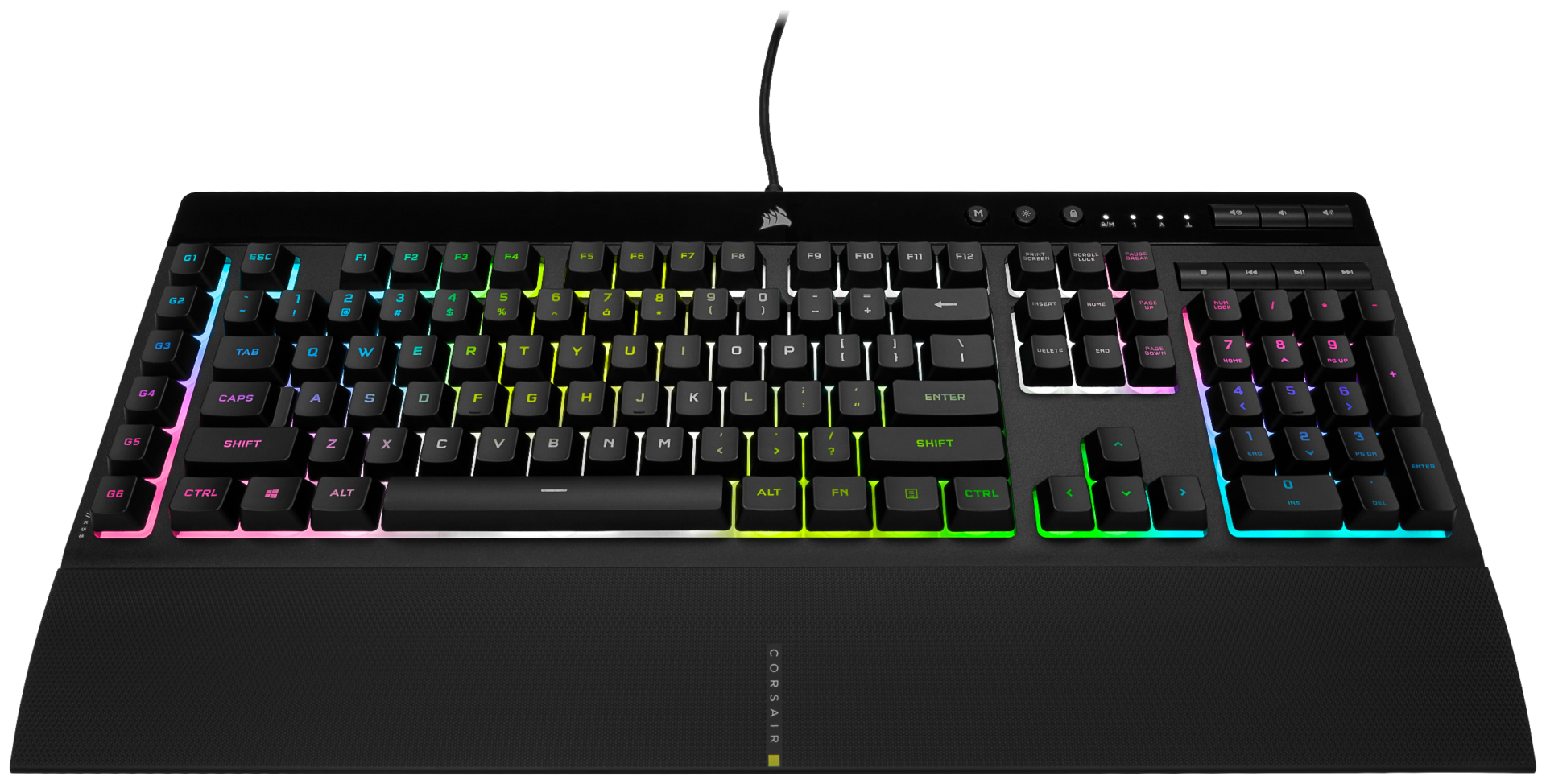 Corsair K55 RGB Pro XT gaming keyboard review: A typist's dream