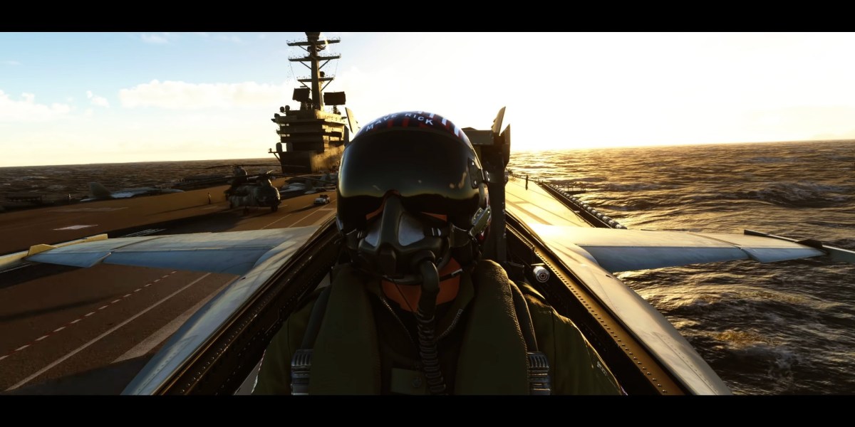 Microsoft Flight Simulator will soon let you be Maverick from Top Gun