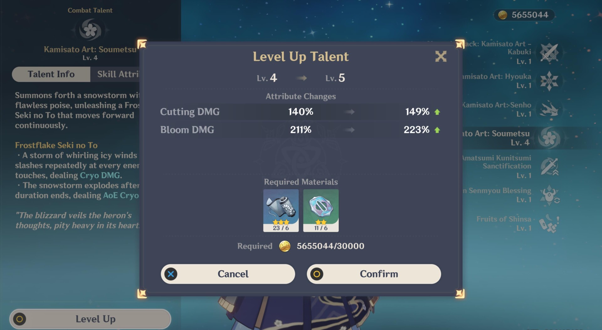 Ayaka Talent Priority Guide 