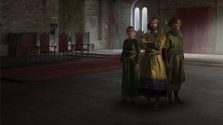 La corte real de Crusader Kings III se retrasa en 2022