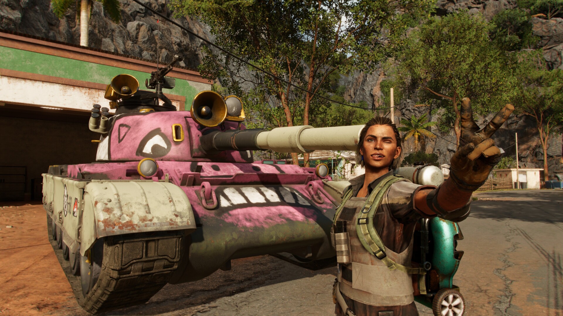 Far cry 6 destroying tanks