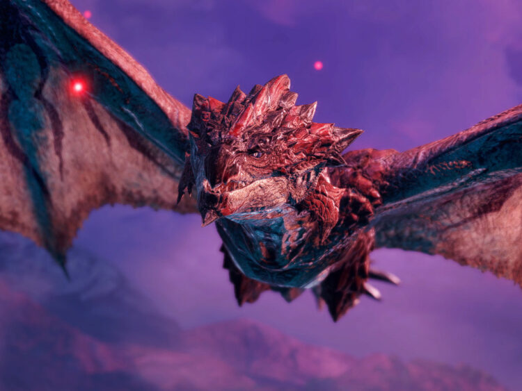 Monster Hunter Rise Sunbreak corriente Rathalos